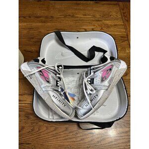 Nfinity Bioniq 2.0 Womens Volleyball Shoes Silver Athletic Sneakers Size 10